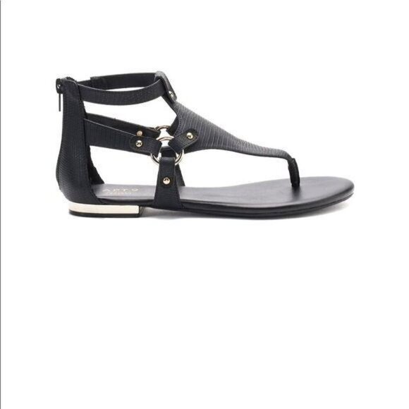 New Apt. 9 Client Nude Gladiator Sandals - Picture 4 of 7